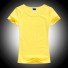 Dámské basic tričko A986 žlutá