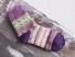 Dámské bavlněné ponožky Selena fialová