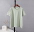 Dámske bavlnené tričko B895 svetlo zelená