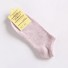 Dámske členkové ponožky J3012 fialová