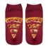 Dámske členkové ponožky - Pizza 3