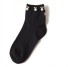 Dámske členkové ponožky s perlami A670 10