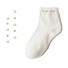 Dámske členkové ponožky s perlami A670 7