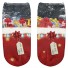 Dámske členkové ponožky - vianočný motív 4
