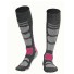Dámske dlhé ponožky na zimu Lyžiarske termo ponožky Teplé kompresné ponožky na lyže vo veľkosti 35-39 ružová