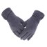 Dámske elegantné kašmírové rukavice J810 sivá