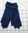Dámske elegantné rukavice J3010 modrá