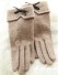 Dámske elegantné rukavice J3010 svetlo hnedá