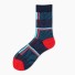 Dámske farebné ponožky 1