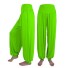 Dámské harémové kalhoty D7 světle zelená