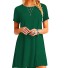 Dámské jednobarevné šaty Ava zelená