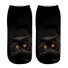 Dámské kotníkové ponožky s kočičkami 1