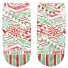 Dámské kotníkové ponožky - vánoční motiv 11