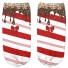 Dámské kotníkové ponožky - vánoční motiv 7