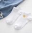 Dámské kotníkové ponožky White 8