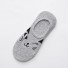 Dámske krátke ponožky - Mačky A721 sivá