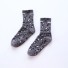 Dámské leopardí ponožky šedá
