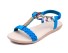 Dámské letní sandály v nádherném designu modrá