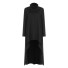 Dámske mikinové šaty B40 čierna