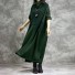 Dámské mikinové šaty B41 tmavě zelená