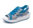 Dámske moderné sandále modrá