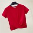 Dámské nařasené tričko A1085 červená