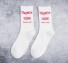 Dámske pohodlné ponožky biela