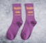Dámské pohodlné ponožky fialová