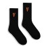 Dámske ponožky čierna