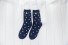 Dámske ponožky s kačičkami tmavo modrá