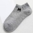 Dámské ponožky s kočičkou - 3 páry šedá