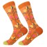 Dámske ponožky s kvetinami 2