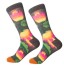 Dámské ponožky s květinami 5