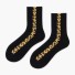 Dámské ponožky s leopardím pruhem černá