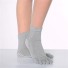 Dámske prstové termoregulačné ponožky sivá