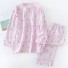 Dámske pyžamo P3061 ružová