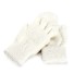 Dámske rukavice bez prstov J2839 biela