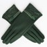 Dámské rukavice s krajkou J3119 zelená