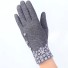 Dámské rukavice se zajímavými detaily J2834 šedá