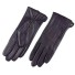 Dámske rukavice z pravej kože J824 fialová