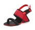 Dámské sandály v nádherném provedení červená