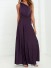 Dámské šaty J3268 tmavě fialová