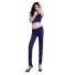 Dámske skinny džínsy A174 tmavo fialová