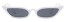 Dámske slnečné okuliare E1313 biela