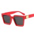 Dámské sluneční brýle E1343 červená