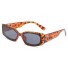 Dámské sluneční brýle E1356 leopardí