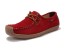 Dámske šnurovacie topánky A926 červená