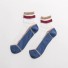 Dámske štýlové transparentné ponožky modrá
