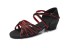 Dámské taneční boty 82006 černo-červená