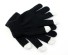 Dámske tenké rukavice na dotykový dispej J1184 čierna